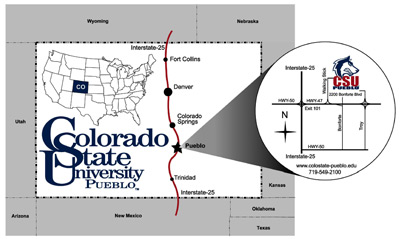 Directions to CSU Pueblo